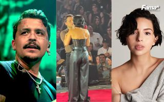Christian Nodal y Ángela Aguilar protagonizan incómodo momento en concierto