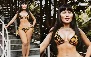En los años 80, Lyn May se convirtió en la modelo favorita para un sinfín de portadas y fotógrafos de la época